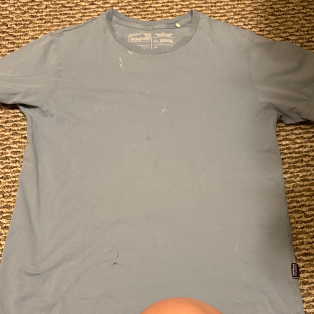 Gender neutral size men’s small women’s medium Blue T-Shirt